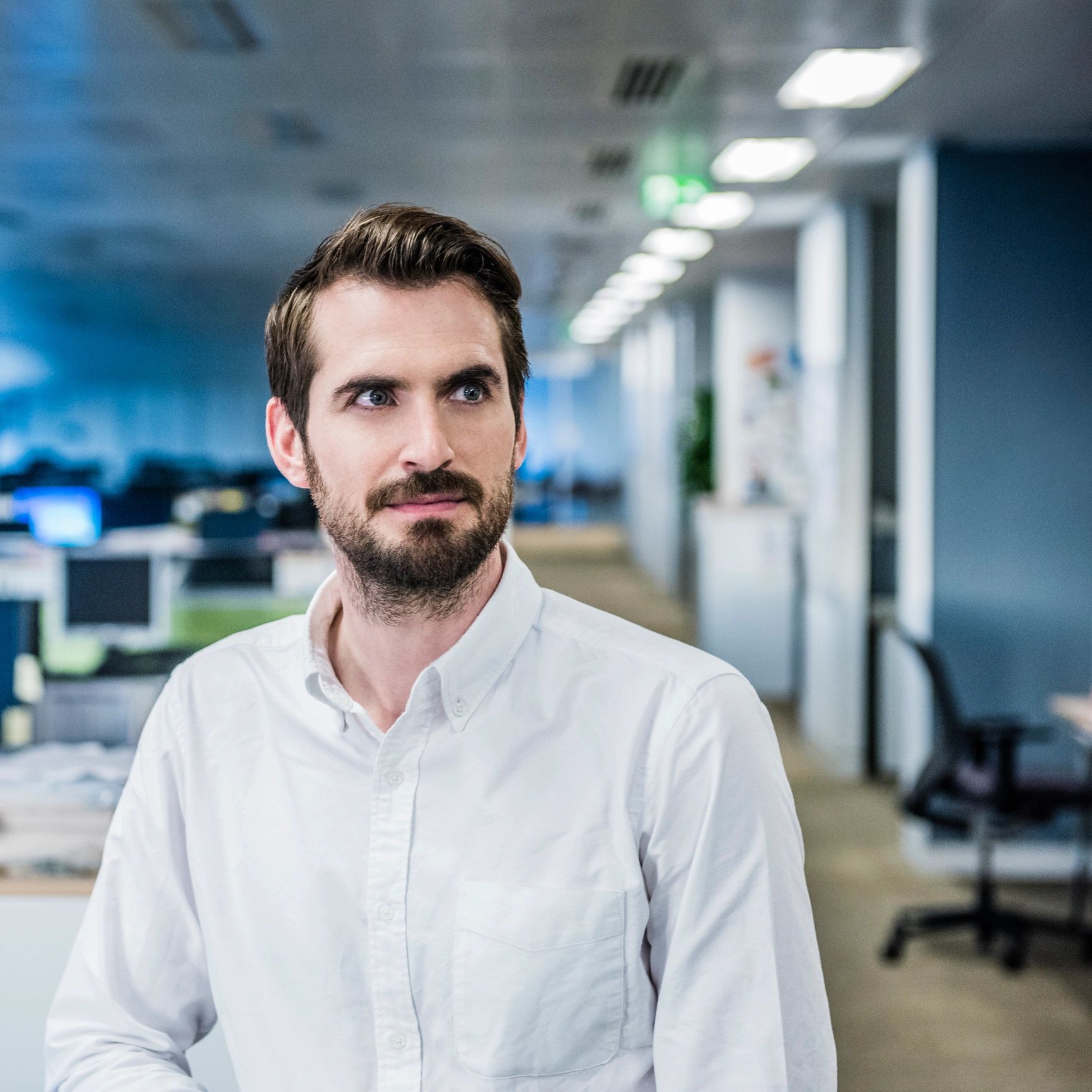 Portrait of an operations manager